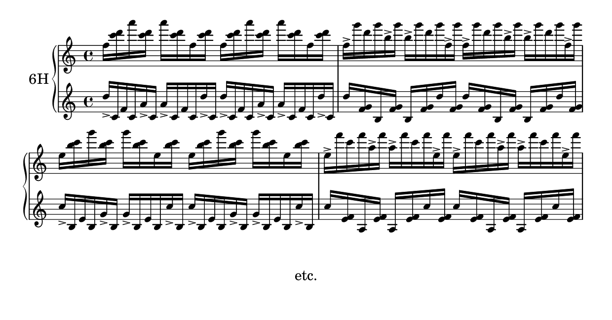exercise 6H