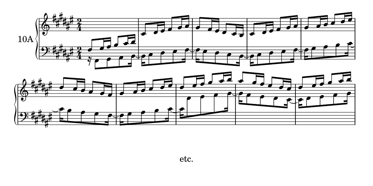exercise 10A