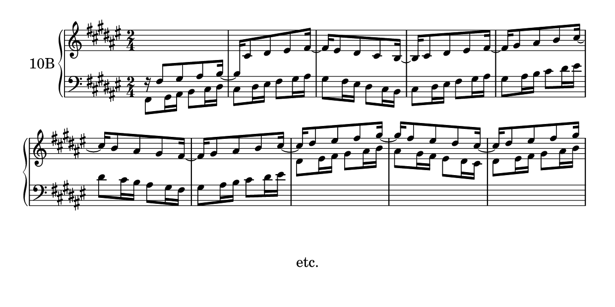 exercise 10B